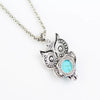 Owl Jewelry Set Dangle Pendant Necklace Bracelet Earrings