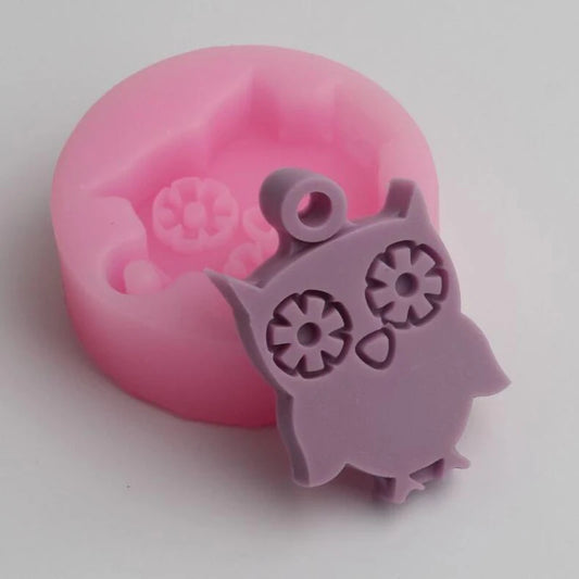 Owl Shape Aromatherapy Wax Silicone Mold DIY