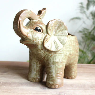 Elephant Ceramic Flower Pot