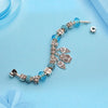 Owl Crystal Bead Bracelet Pandora