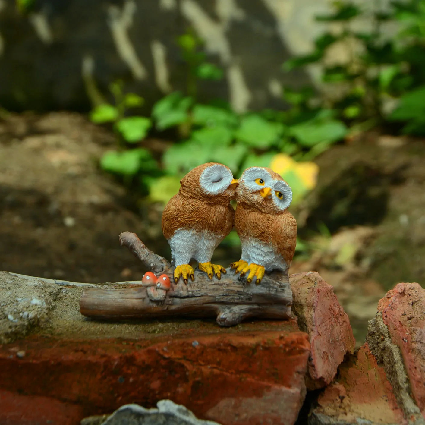 Cute Owl Resin Figurine