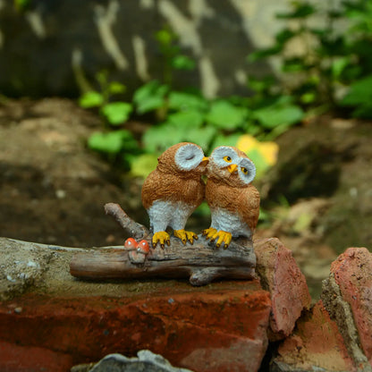 Cute Owl Resin Figurine