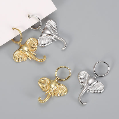 Cute Elephant Earrings For Women