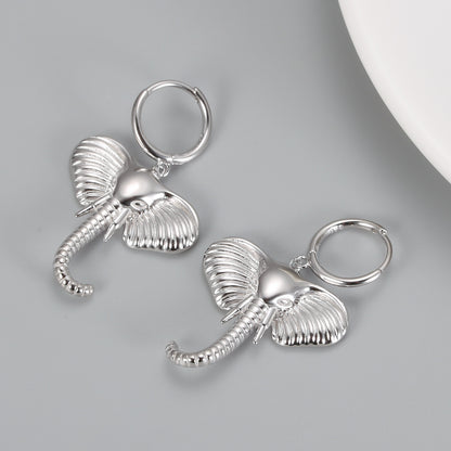 Cute Elephant Earrings For Women