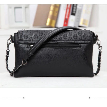 Skull Handbag Rivet Gothic