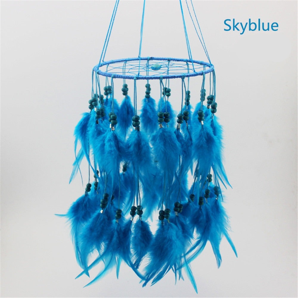 Native Lantern Dreamcatcher Feather