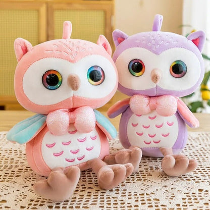 Owl Shaped Stuffed Fluffy Toy