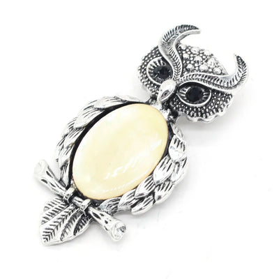 Owl Brooches Zinc Alloy Brooch Badge Pin