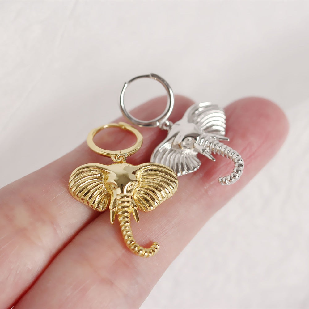 Cute Elephant Earrings For Women