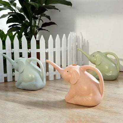 Elephant Shape Watering Pot Plant Cute Plastic