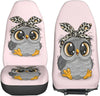 Owl Car Seat Covers Set 2 Items