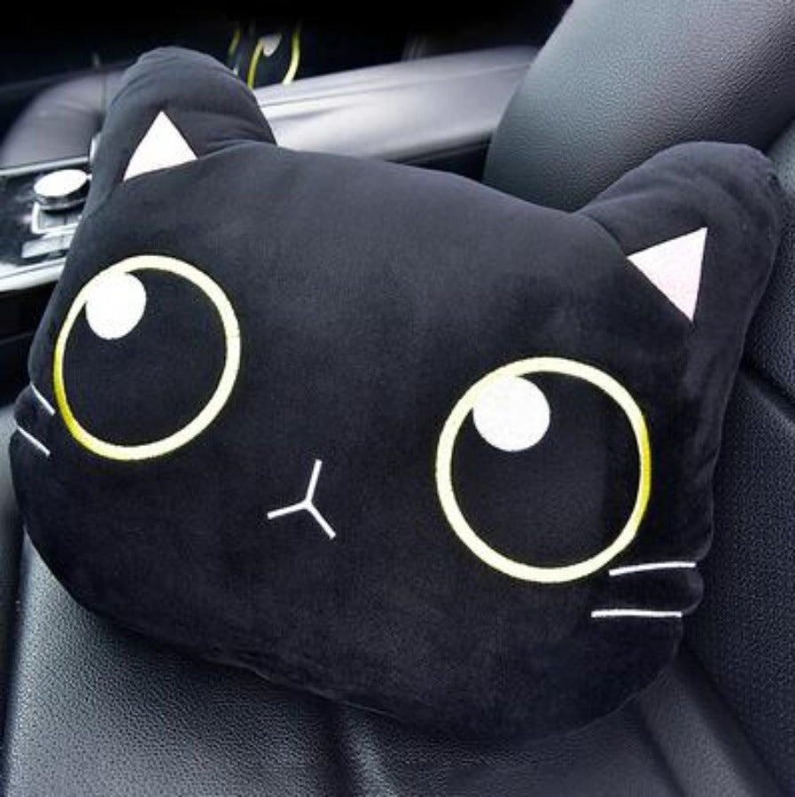 Neck Pillow Cartoon Cat Cushion Cat Seatbelt