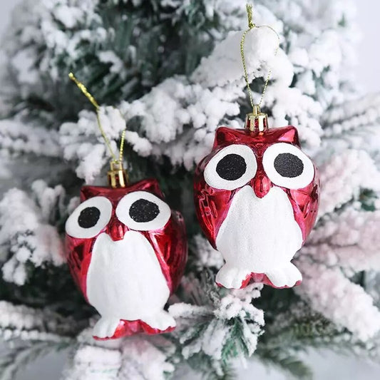 Owl 2 Items Decoration  Christmas Tree