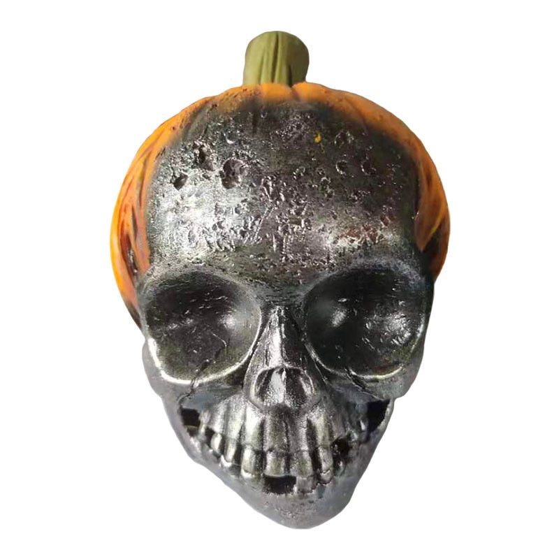 Evil Pumpkin Skull Halloween Pumpkin Ornaments