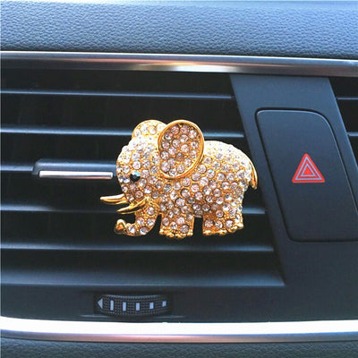 Elephant Car Accessories Aroma Vent Clip Car Perfume Air freshener