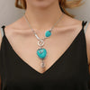 Native Turquoise Necklace Bohemian