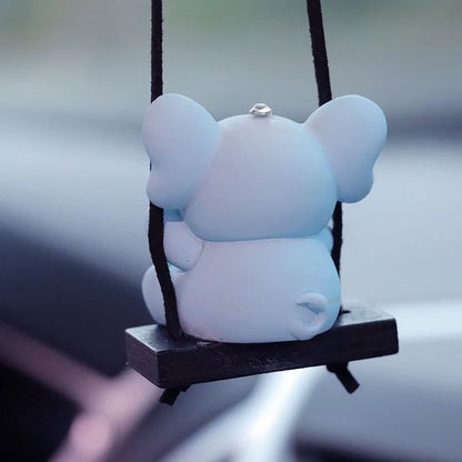 Elephant Car Hangings Swing Auto Pendant Interior