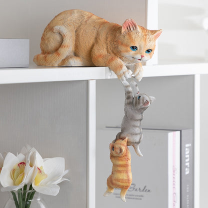 Cats Resin Sculptures Statue