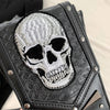 Skull Bag PU Leather Black Crossbody