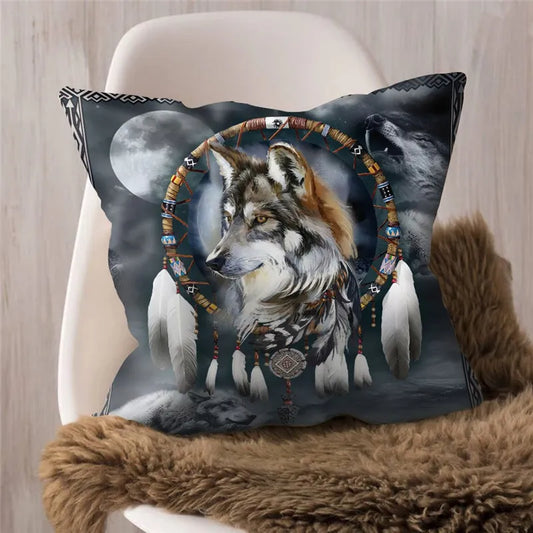 Native Polyester 3D Print Pillowcases Sofa Cover