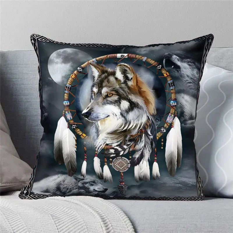 Native Polyester 3D Print Pillowcases Sofa Cover