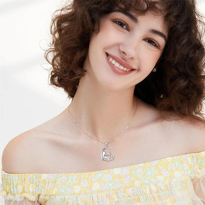 Elephant Necklace Mother's Day Gift Daughter Gifts Jewelry Zircon