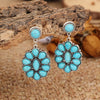 Native Turquoise Dangle Earrings