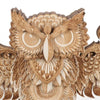 Owl Wooden Hanging Wall Decoration Handicraft