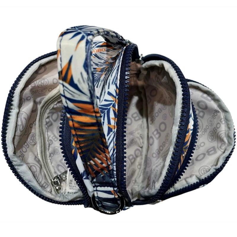 Elephant Print Handbags Bags Round Crossbody Bags