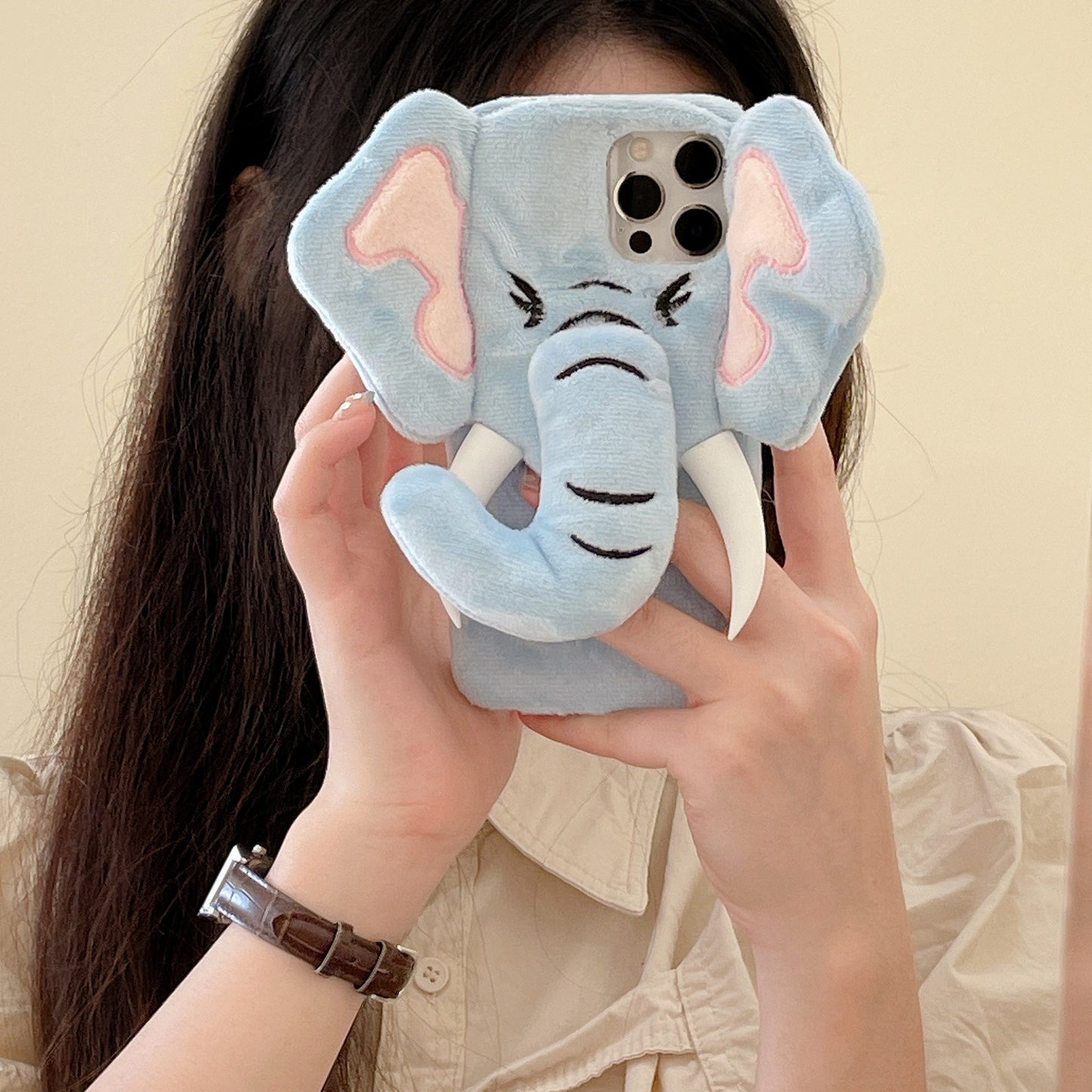 Elephant Nose Ear Phone Case