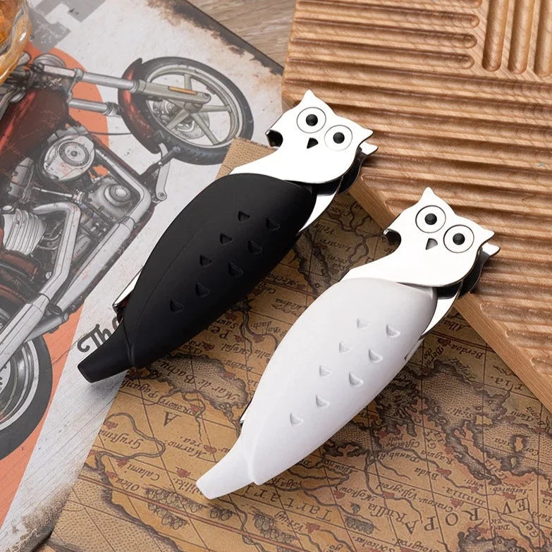 Owl Wine Bottle Opener Multi-function Stainless Steel