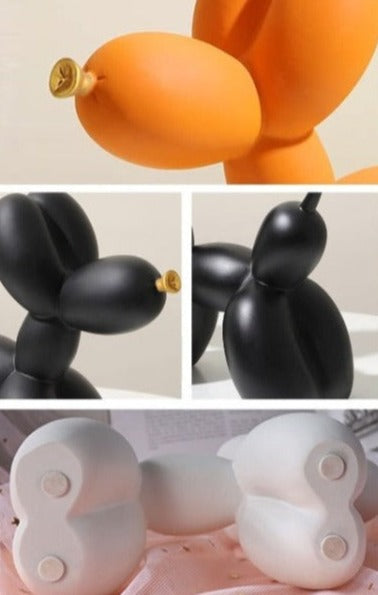 Balloon Dog Figurine Resin Decoration