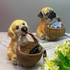 Dog Statue Resin Key Storage