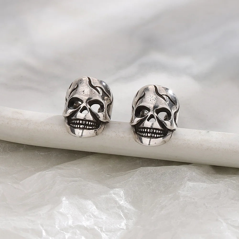 Skull Cuff Ear Clip Earring Non-Piercing 1 Item