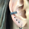 Skull Heads Ear Cuffs Alloy Material