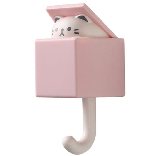 Cartoon Cute Cat Hook Self Adhesive Hangers