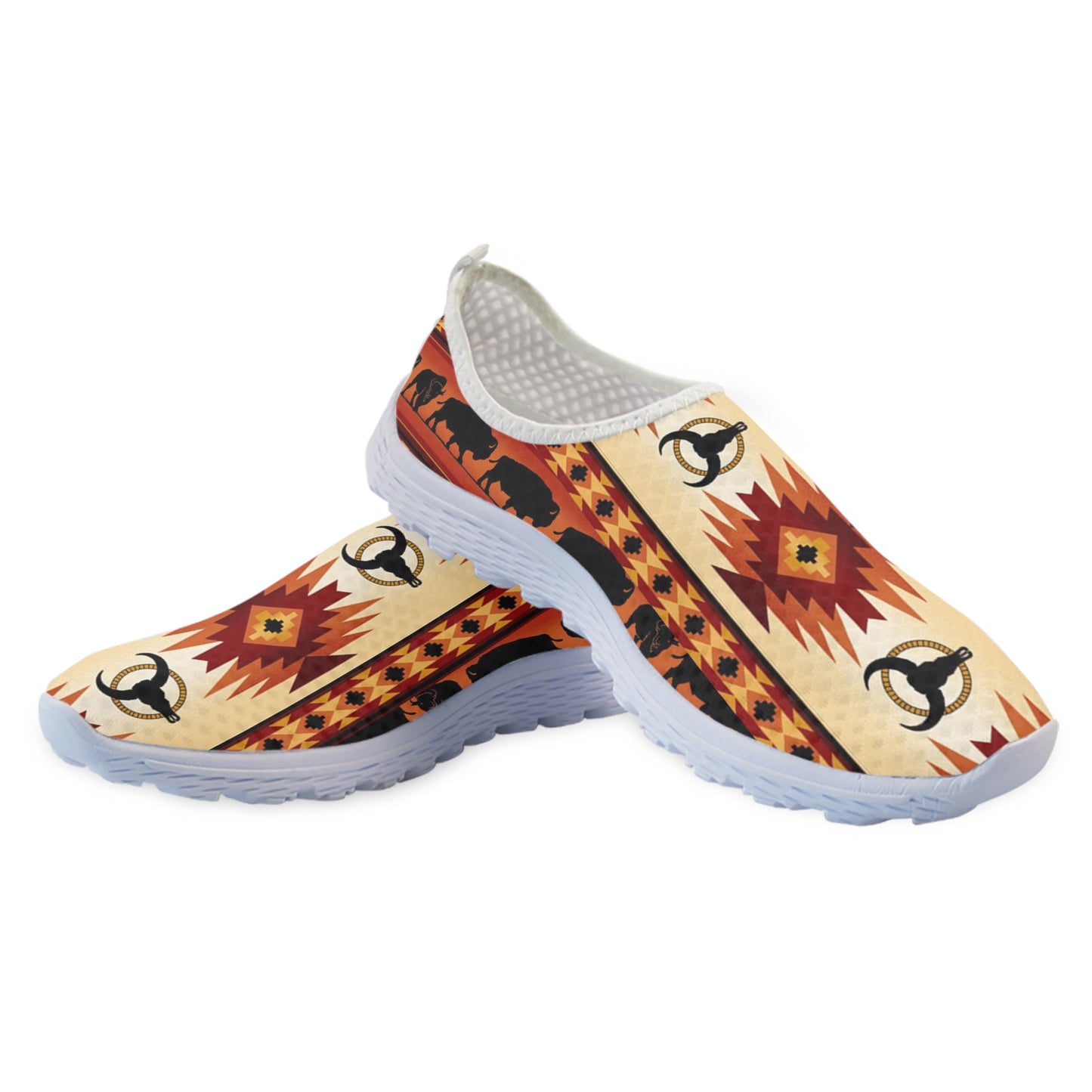 Native Lightweight Breathable Flats Shoes Soft Comfortable Walking Shoes