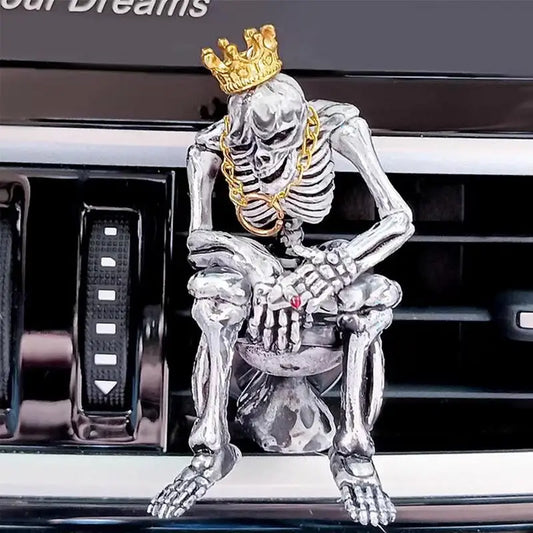 Skull Car Air Freshener Aromatherapy Car Diffuser