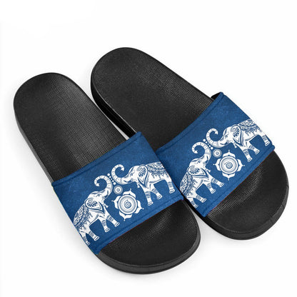 Elephant Print Slippers Non-slip