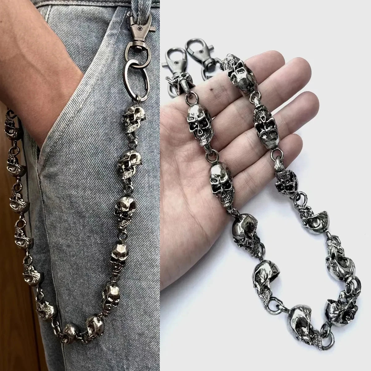 Skull Key Chain/ Waist Chain