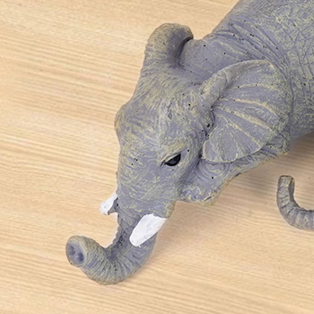 Elephant Ornament Resin Elephant 4 Items/set