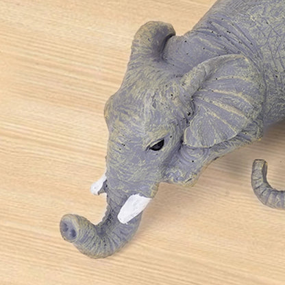 Elephant Ornament Resin Elephant 4 Items/set