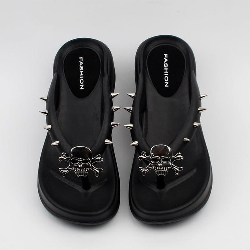 Fashion Gothic Skull Non-slip Sandals