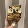 Owl Wall Decoration Natural Material