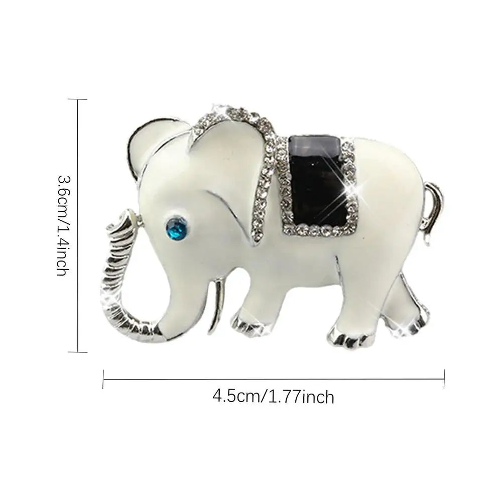 Elephant Car Ornaments Car Aroma Diffuser Air Fresheners Vent Clip