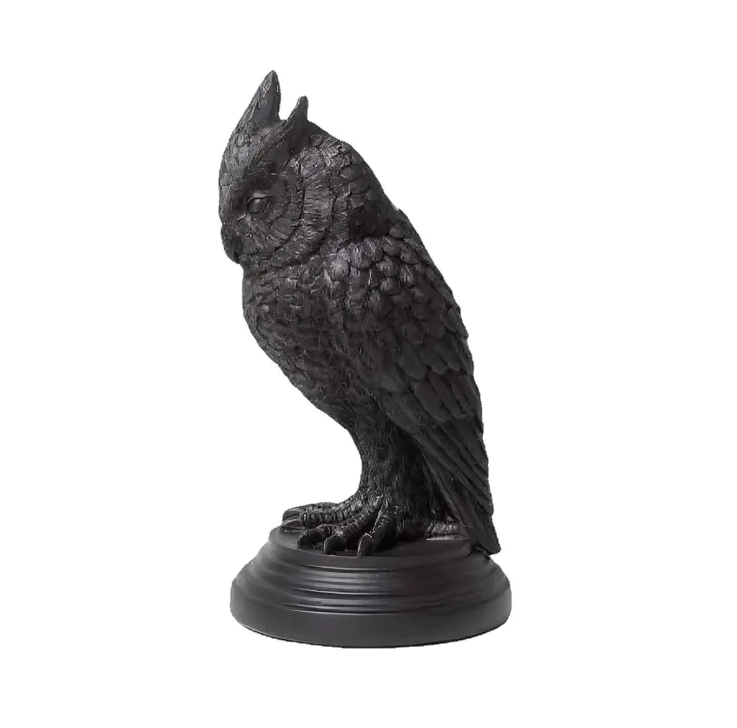 Owl Halloween Candle Holder Resin