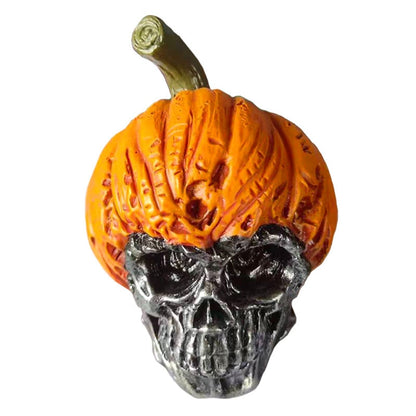 Evil Pumpkin Skull Halloween Pumpkin Ornaments