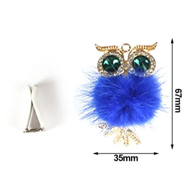 Crystal Owl Car Air Freshener Car Perfume