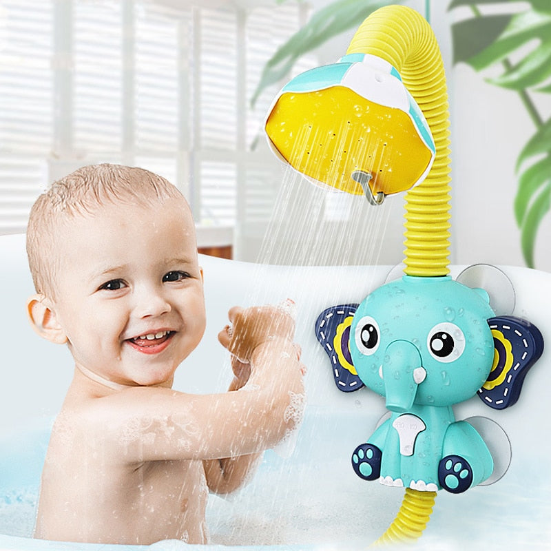 Elephant Shower Electric Water Spray Toy