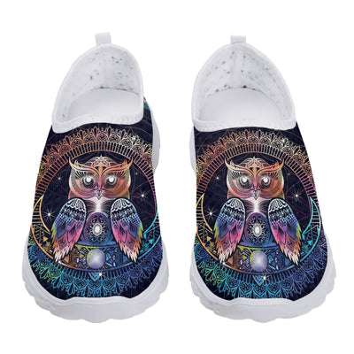 Owl Slip-On Shoes Comfortable